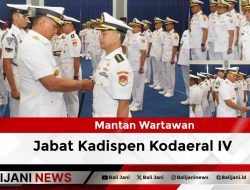 Mantan Wartawan Jabat Kadispen Kodaeral IV