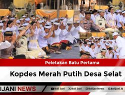 Peletakan Batu Pertama Kopdes Merah Putih Desa Selat