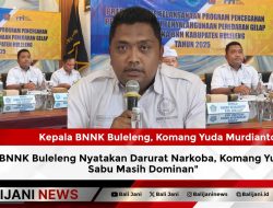 BNNK Buleleng Nyatakan Darurat Narkoba, Komang Yuda: Sabu Masih Dominan