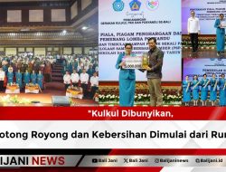 Kulkul Dibunyikan, Gotong Royong dan Kebersihan Dimulai dari Rumah