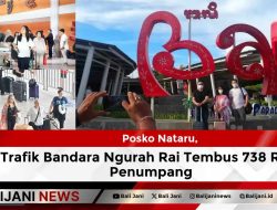 Posko Nataru, Trafik Bandara Ngurah Rai Tembus 738 Ribu Penumpang