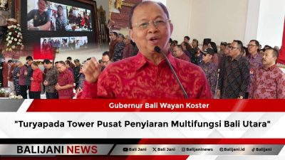 Turyapada Tower Pusat Penyiaran Multifungsi Bali Utara