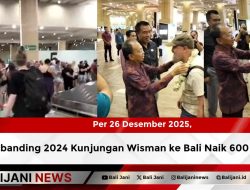Per 26 Desember 2025, Dibanding 2024 Kunjungan Wisman ke Bali Naik 600 Ribu