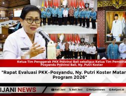 Rapat Evaluasi PKK–Posyandu, Ny. Putri Koster Matangkan Program 2026