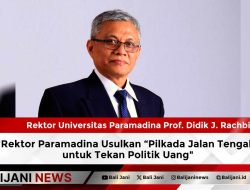 Rektor Paramadina Usulkan “Pilkada Jalan Tengah” untuk Tekan Politik Uang