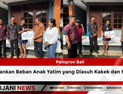 Pemprov Bali Ringankan Beban Anak Yatim yang Diasuh Kakek dan Nenek