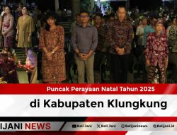 Puncak Perayaan Natal Tahun 2025 di Kabupaten Klungkung