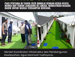 Menko AHY Medampingi Presiden RI Proses Rumah Hunian Danantara TJ Seumantoh, Aceh Tamiang