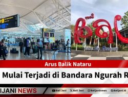 Arus Balik Nataru Mulai Terjadi di Bandara Ngurah Rai