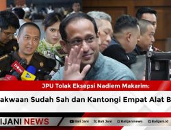 JPU Tolak Eksepsi Nadiem Makarim: Dakwaan Sudah Sah dan Kantongi Empat Alat Bukti