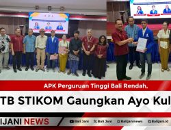 APK Perguruan Tinggi Bali Rendah, ITB STIKOM Gaungkan Ayo Kuliah