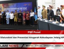 PWI Pusat Gelar Silaturahmi dan Presentasi Anugerah Kebudayaan Jelang HPN 2026