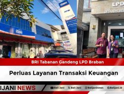 BRI Tabanan Gandeng LPD Braban Perluas Layanan Transaksi Keuangan