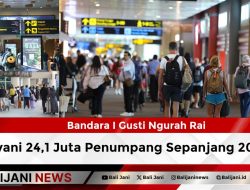 Bandara I Gusti Ngurah Rai Layani 24,1 Juta Penumpang Sepanjang 2025