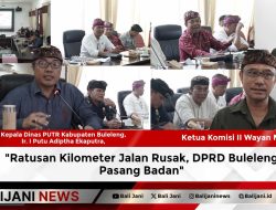 Ratusan Kilometer Jalan Rusak, DPRD Buleleng Pasang Badan