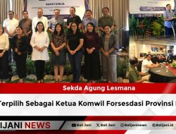Sekda Agung Lesmana Terpilih Sebagai Ketua Komwil Forsesdasi Provinsi Bali