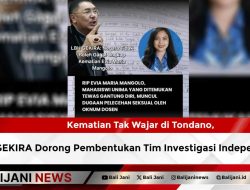 Kematian Tak Wajar di Tondano, LBH GEKIRA Dorong Pembentukan Tim Investigasi Independen