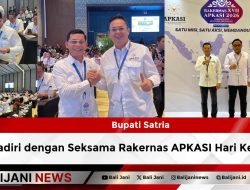 Bupati Satria Hadiri dengan Seksama Rakernas APKASI Hari Kedua