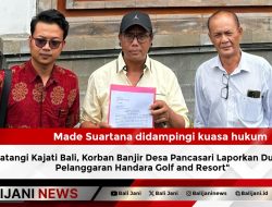 Datangi Kajati Bali, Korban Banjir Desa Pancasari Laporkan Dugaan Pelanggaran Handara Golf and Resort