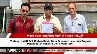 Datangi Kajati Bali, Korban Banjir Desa Pancasari Laporkan Dugaan Pelanggaran Handara Golf and Resort