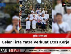 BRI Renon Gelar Tirta Yatra Perkuat Etos Kerja