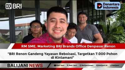 BRI Renon Gandeng Yayasan Reboisasi, Targetkan 7.000 Pohon di Kintamani
