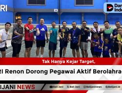 Tak Hanya Kejar Target, BRI Renon Dorong Pegawai Aktif Berolahraga