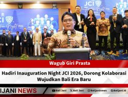 Wagub Giri Prasta Hadiri Inauguration Night JCI 2026, Dorong Kolaborasi Wujudkan Bali Era Baru