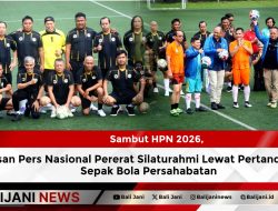 Sambut HPN 2026, Insan Pers Nasional Pererat Silaturahmi Lewat Pertandingan Sepak Bola Persahabatan
