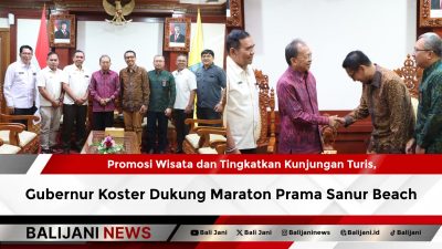 Promosi Wisata dan Tingkatkan Kunjungan Turis, Gubernur Koster Dukung Maraton Prama Sanur Beach