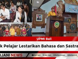 UPMI Bali Ajak Pelajar Lestarikan Bahasa dan Sastra Bali