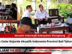Akuatik Indonesia Kabupaten Klungkung Siap Gelar Kejurda Akuatik Indonesia Provinsi Bali Tahun 2026