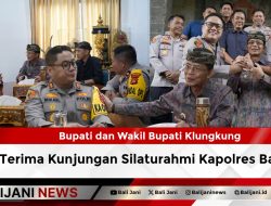 Bupati dan Wakil Bupati Klungkung Terima Kunjungan Silaturahmi Kapolres Baru