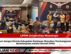 LPPM Universitas Moestopo Kolaborasi dengan Pemda Kabupaten Sumbawa Wujudkan Pembangunan Daerah Berkelanjutan melalui Bimtek DPRD