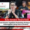 Buka Seminar Aksara Kawi, Ibu Putri Koster Ingatkan Perbedaan Budaya adalah Kebanggaan yang Harus Dirawat