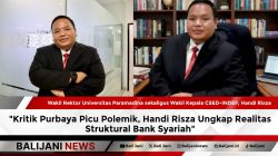 Kritik Purbaya Picu Polemik, Handi Risza Ungkap Realitas Struktural Bank Syariah