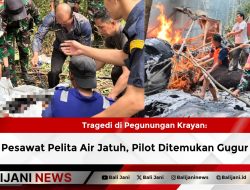 Tragedi di Pegunungan Krayan: Pesawat Pelita Air Jatuh, Pilot Ditemukan Gugur