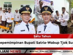 Satu Tahun Kepemimpinan Bupati Satria-Wabup Tjok Surya