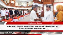 Gubernur Koster Kukuhkan Kepala Perwakilan BPKP Bali Tri Wibowo Aji, Siap Kolaborasi Majukan Bali