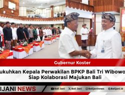Gubernur Koster Kukuhkan Kepala Perwakilan BPKP Bali Tri Wibowo Aji, Siap Kolaborasi Majukan Bali