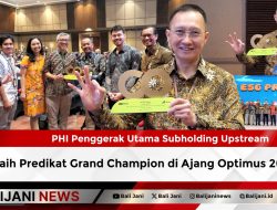 PHI Penggerak Utama Subholding Upstream Raih Predikat Grand Champion di Ajang Optimus 2025