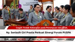 Cegah Tindak Kekerasan pada Perempuan dan Anak, Ny. Seniasih Giri Prasta Perkuat Sinergi Forum PUSPA
