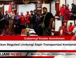 Gubernur Koster Komitmen Kuatkan Regulasi Lindungi Sopir Transportasi Konvensional