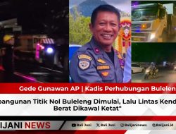 Pembangunan Titik Nol Buleleng Dimulai, Lalu Lintas Kendaraan Berat Dikawal Ketat