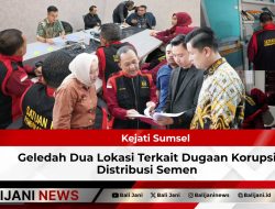 Kejati Sumsel Geledah Dua Lokasi Terkait Dugaan Korupsi Distribusi Semen
