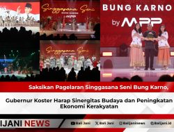 Saksikan Pagelaran Singgasana Seni Bung Karno, Gubernur Koster Harap Sinergitas Budaya dan Peningkatan Ekonomi Kerakyatan