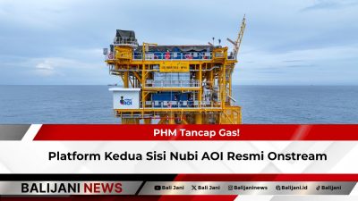 PHM Tancap Gas! Platform Kedua Sisi Nubi AOI Resmi Onstream
