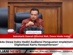 Sekda Dewa Indra Hadiri Audiensi Penguatan Implementasi Digitalisasi Kartu Kesejahteraan