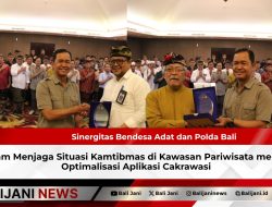 Sinergitas Bendesa Adat dan Polda Bali dalam Menjaga Situasi Kamtibmas di Kawasan Pariwisata melalui Optimalisasi Aplikasi Cakrawasi