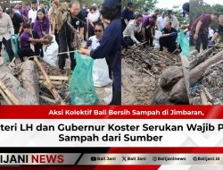 Aksi Kolektif Bali Bersih Sampah di Jimbaran, Menteri LH dan Gubernur Koster Serukan Wajib Pilah Sampah dari Sumber
